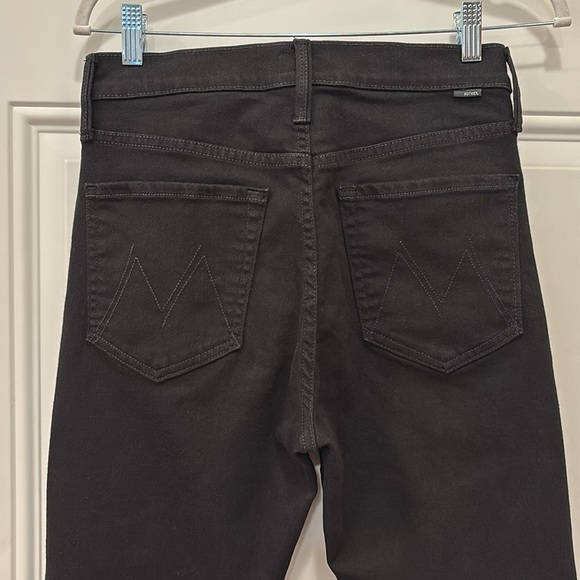 MOTHER The Tomcat Black Ankle Jeans Size 28 - Picture 8 of 16